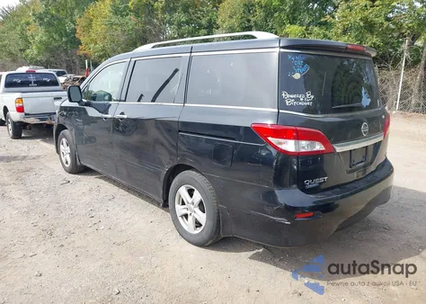 2014 Nissan Quest Sv from USA, damaged, VIN JN8AE2KP8E9105159